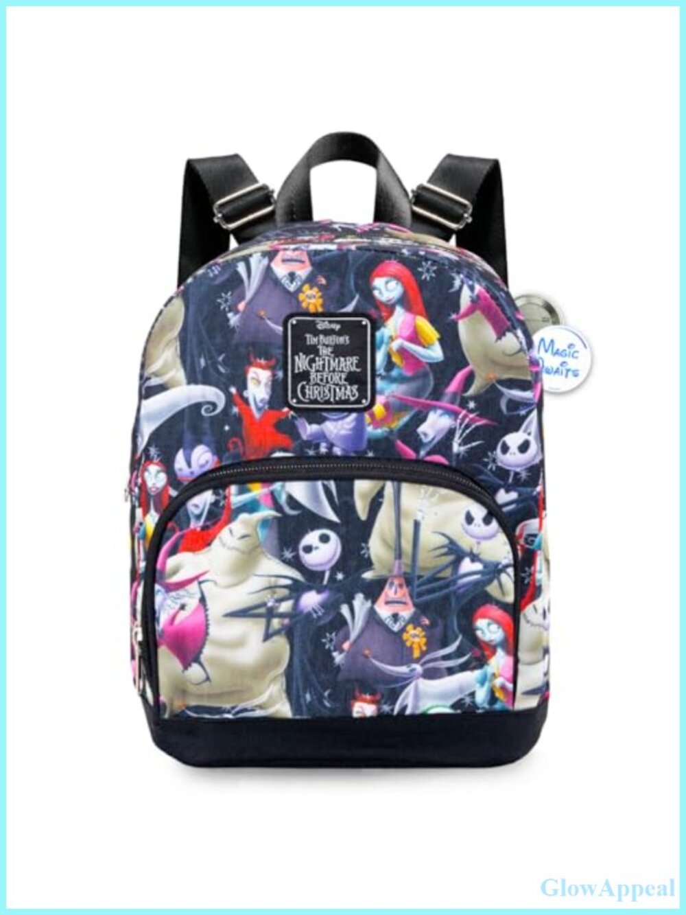 Disney Nightmare Before Christmas Canvas Mini Backpack Purse